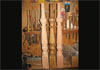A customer needed two pine legs made.